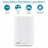 Air Innovations Clean Mist Top-Fill Ultrasonic Humidifier miniatura 6