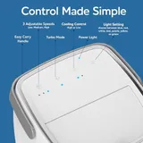 Arctic Air Turbo Chill Air Cooler & Humidifier miniatura 12