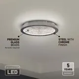 Artika Glam Ceiling LED Light Fixture miniatura 3