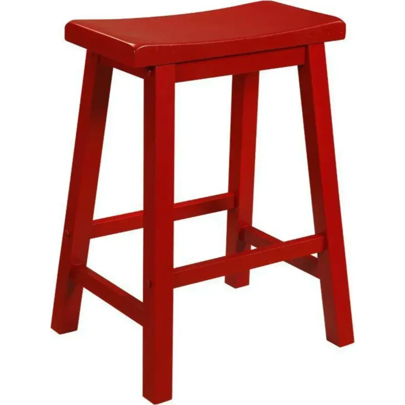 Benjara — Silla de bar Rojo carmesí