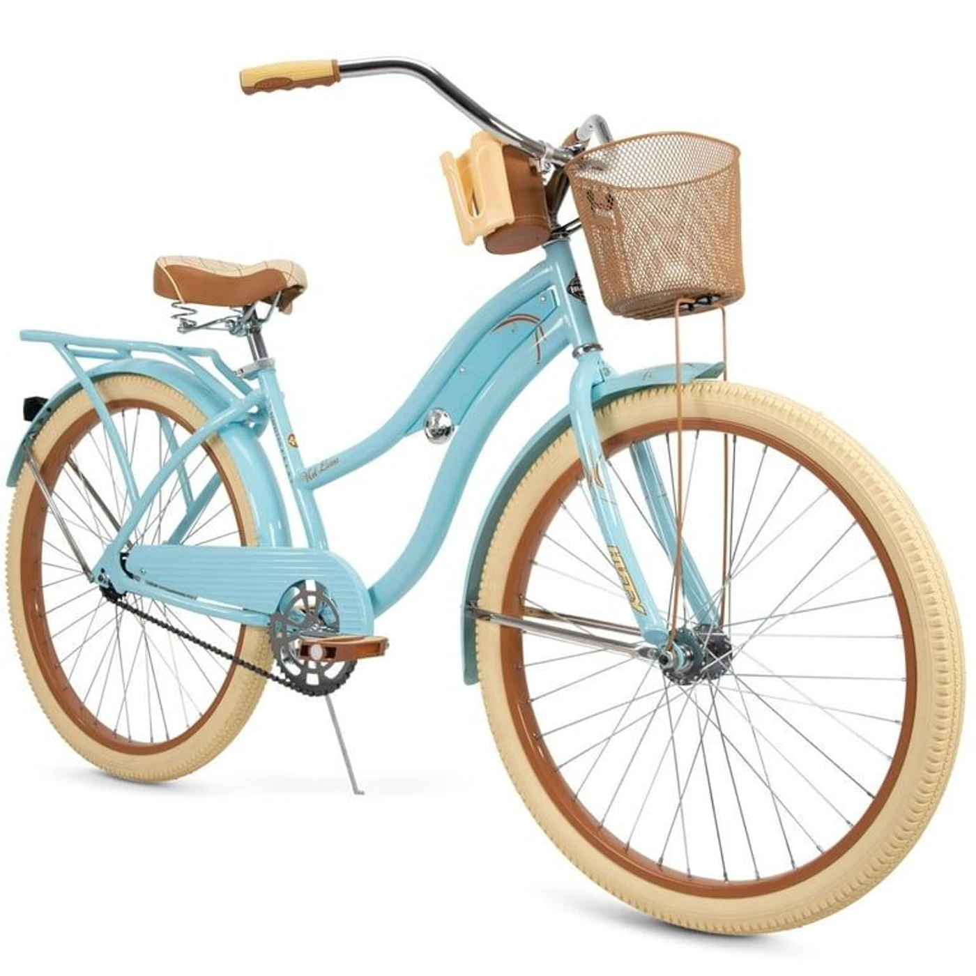 Bicicleta Huffy Cruiser — Azul con canasta - imagen 1
