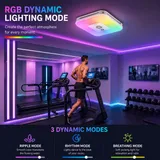 Commercial Electric Smart LED Exhaust Fan with Bluetooth Speaker miniatura 3