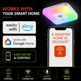 Commercial Electric Smart LED Exhaust Fan with Bluetooth Speaker miniatura 6