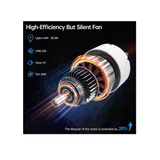 Commercial Electric Smart LED Exhaust Fan with Bluetooth Speaker miniatura 8