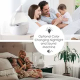 Crane 4-in-1 Top Fill Humidifier with Sound Machine miniatura 6