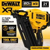 DEWALT 20V MAX XR Brushless Cordless 21° Framing Nailer miniatura 10