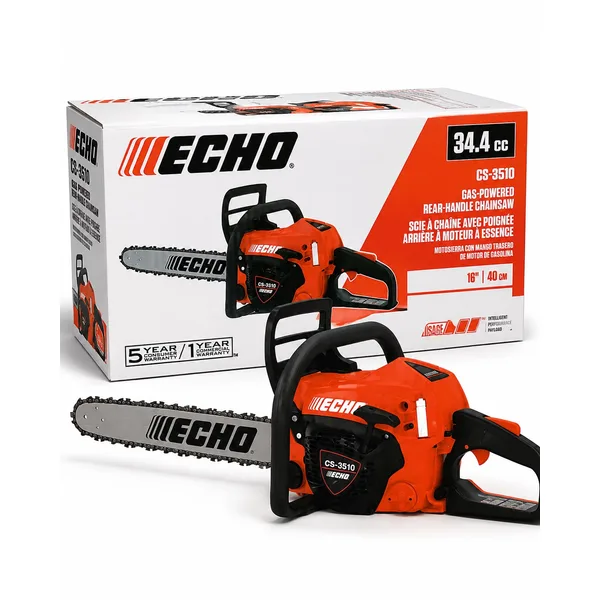 ECHO CS-3510 Gas-Powered Rear-Handle Chainsaw 16"