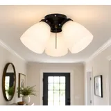 Elite Ceiling Fan LED Light Kit - Oil Rubbed Bronze Finish with Frosted Glass miniatura 2
