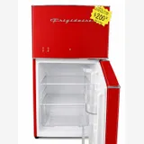 Frigidaire Retro Mini Fridge with Top Freezer - Red miniatura 7