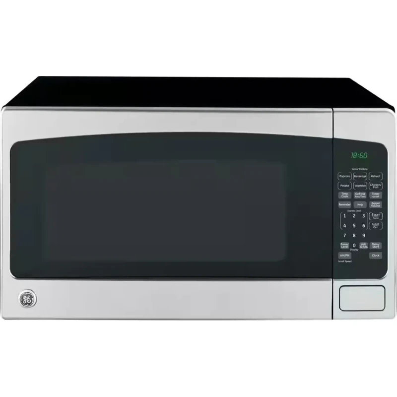 GE — Microondas de encimera Acero inoxidable