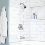 Glacier Bay Aragon Collection Single Handle Tub and Shower Set - Chrome miniatura 6