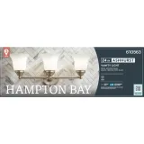 Hampton Bay Ashhurst 24 in. 3-Light Vanity Light Brushed Nickel miniatura 7