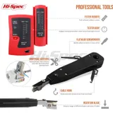 Hi-Spec Network Cable Testing & Wiring Tool Kit Set - 9 Piece miniatura 3