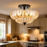 Home Decorators Collection Semi-Flush Ceiling Light miniatura 2