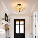 Home Decorators Collection Semi-Flush Ceiling Light miniatura 3