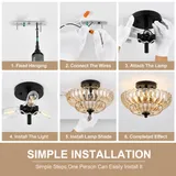 Home Decorators Collection Semi-Flush Ceiling Light miniatura 6
