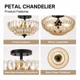 Home Decorators Collection Semi-Flush Ceiling Light miniatura 7