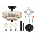 Home Decorators Collection Semi-Flush Ceiling Light miniatura 8