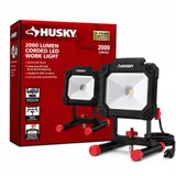 Husky 2000 Lumen Corded LED Work Light miniatura 1