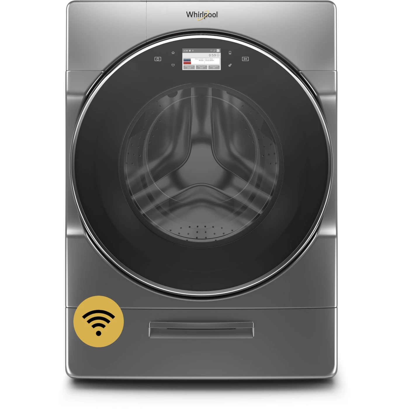 Lavadora Whirlpool WFW9620 — Gris cromo - imagen 1