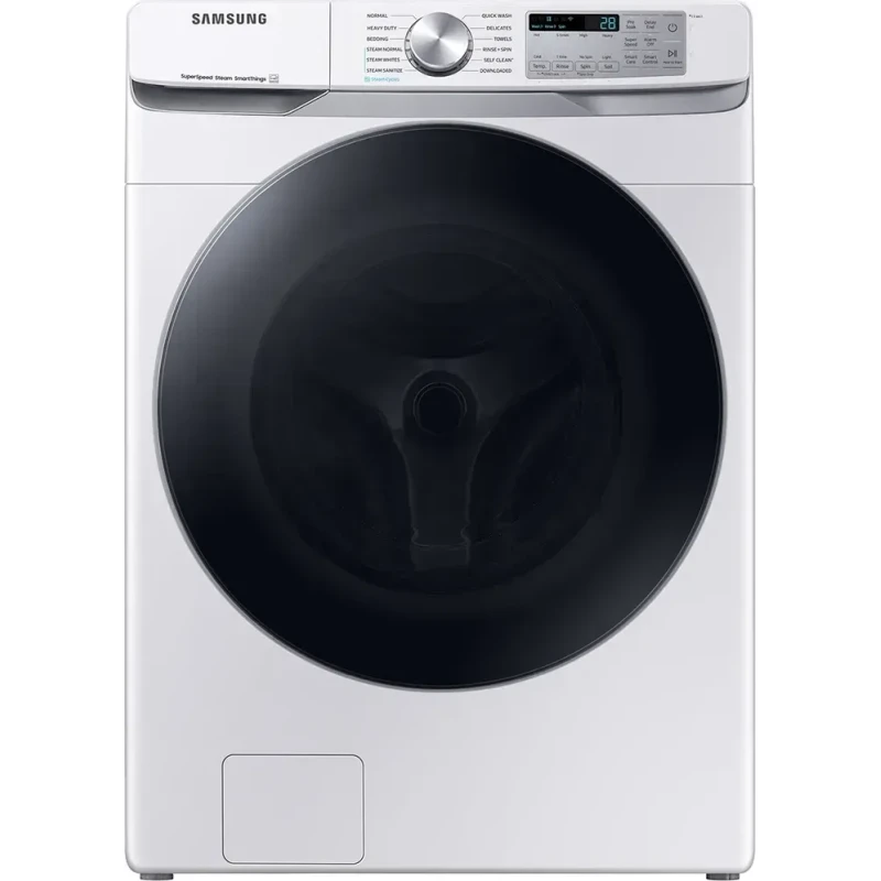Lavadora Samsung WW12 — Blanca