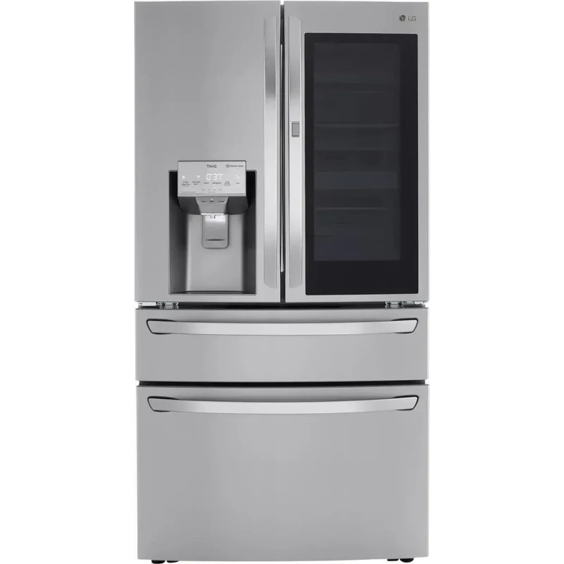 Refrigerador LG InstaView 23 Pies Cúbicos French Door PrintProof Acero Inoxidable LRMVC2306S