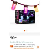 LIFX Outdoor SuperColor String Light - 12 LED Bulb String miniatura 6