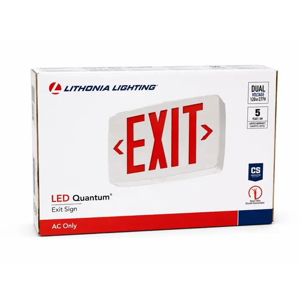 Lithonia Lighting LED Quantum Exit Sign