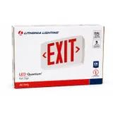 Lithonia Lighting LED Quantum Exit Sign miniatura 1