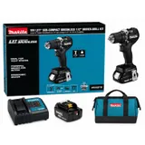 Makita 18V LXT Sub-Compact Brushless 1/2" Driver-Drill Kit miniatura 3