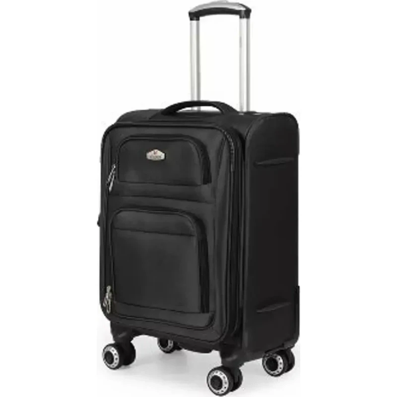 Maleta blanda negra — Carry-on