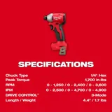 Milwaukee M18 Compact Brushless Drill and Impact Driver Kit miniatura 6