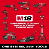 Milwaukee M18 Cordless Tool Combo Kit with Drill, Impact Driver, miniatura 4