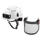 Milwaukee Metal Mesh Face Shield with Hard Hat miniatura 5