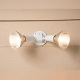 Outdoor Dual-Head White Security Floodlight miniatura 7