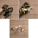 Outdoor Dual-Head White Security Floodlight miniatura 8