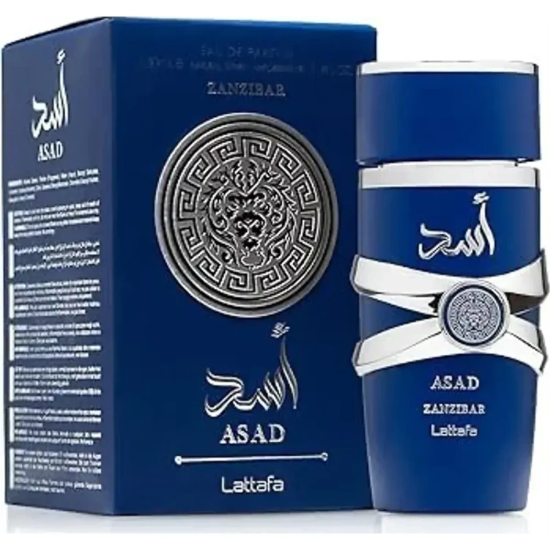 Perfume Lattafa Asad Zanzibar — Azul