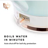 Pinky Up Noelle Ceramic Electric Tea Kettle 50 oz miniatura 3