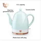 Pinky Up Noelle Ceramic Electric Tea Kettle 50 oz miniatura 4