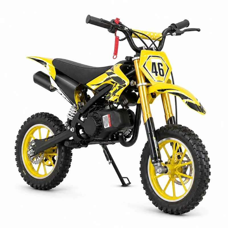 Pit bike infantil #46 — Amarilla