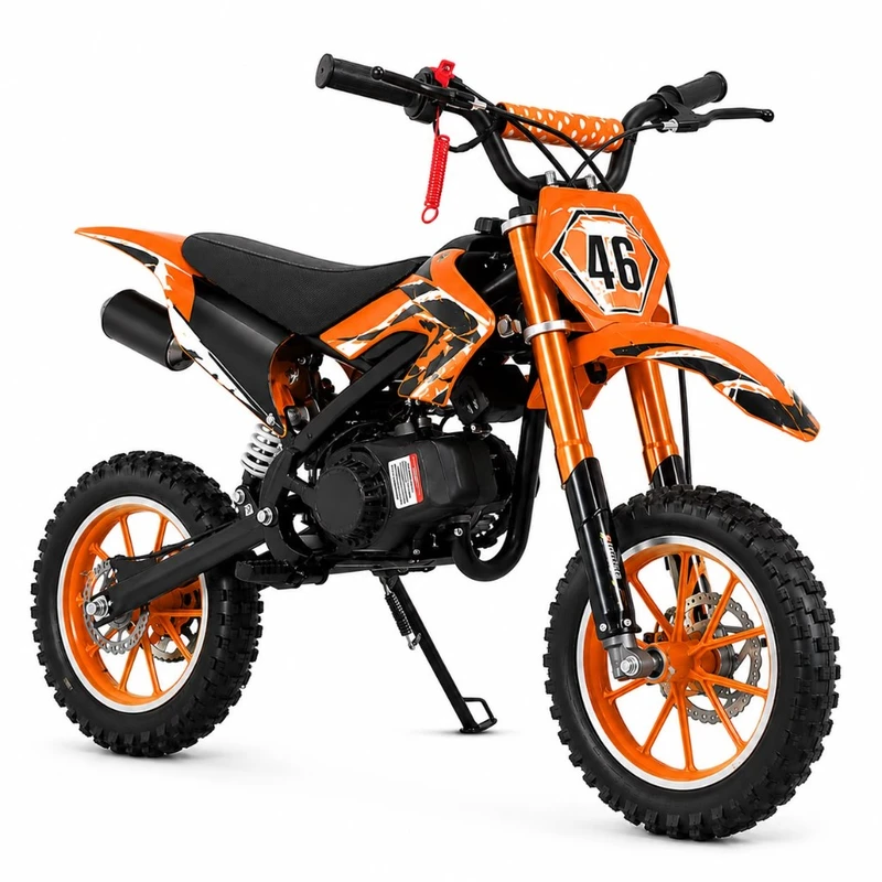 Pit bike infantil #46 — Naranja