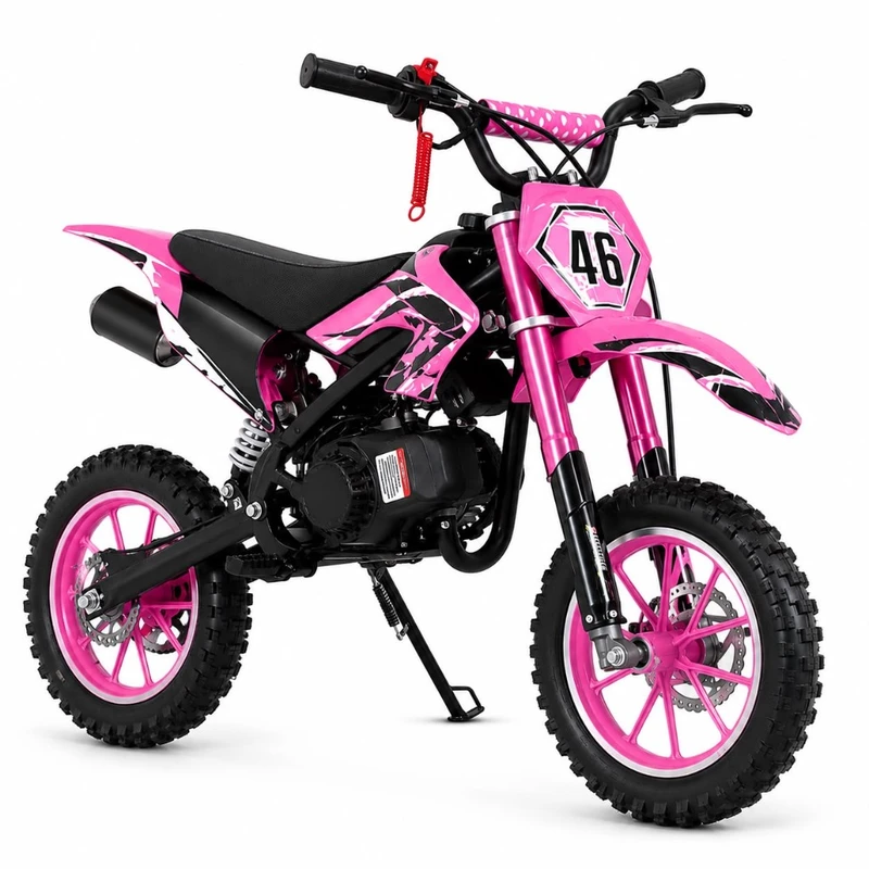 Pit bike infantil #46 — Rosa