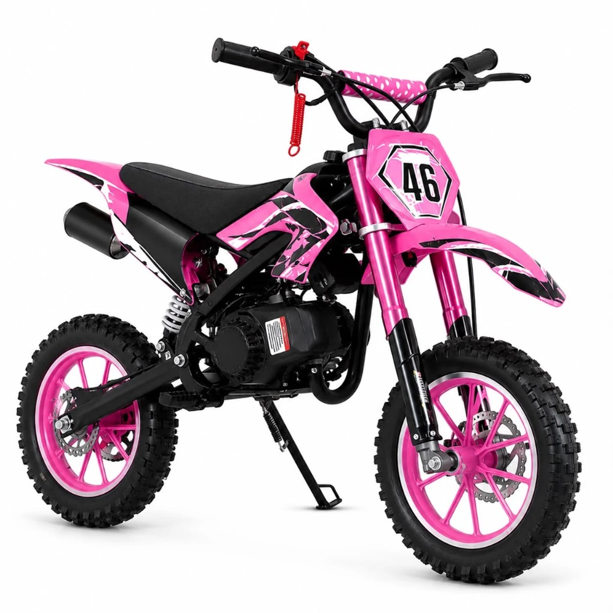 Pit bike infantil #46 — Rosa - imagen 1
