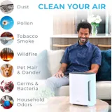 Pure Enrichment Air Purifier with HEPA Filter and UV-C Light miniatura 2