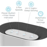 Pure Enrichment Air Purifier with HEPA Filter and UV-C Light miniatura 7