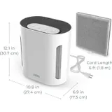 Pure Enrichment Air Purifier with HEPA Filter and UV-C Light miniatura 8