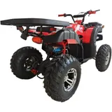 Supermach Super Mega 125cc — Cuatrimoto roja miniatura 2