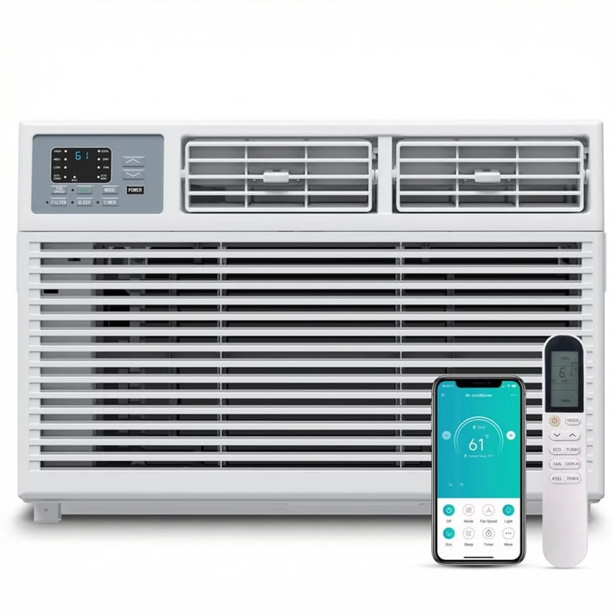 Frigidaire Cool Connect — Aire de ventana 12,000 BTU blanco - imagen 1