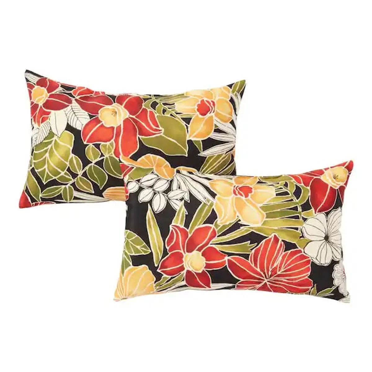 Cojines decorativos tropicales — Par - imagen 1