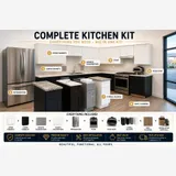 Cocina Premium Modelo L — Kit completo miniatura 2